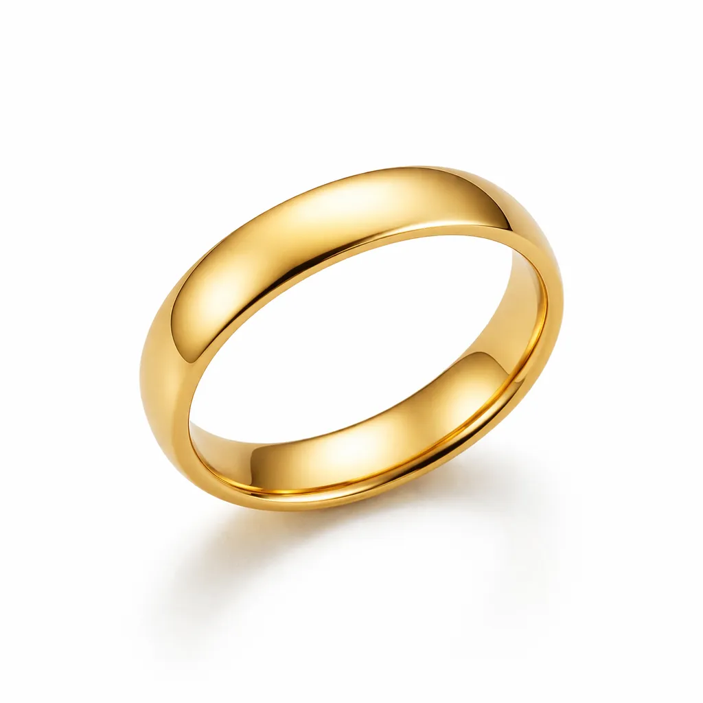 Classic Gold Band Ring