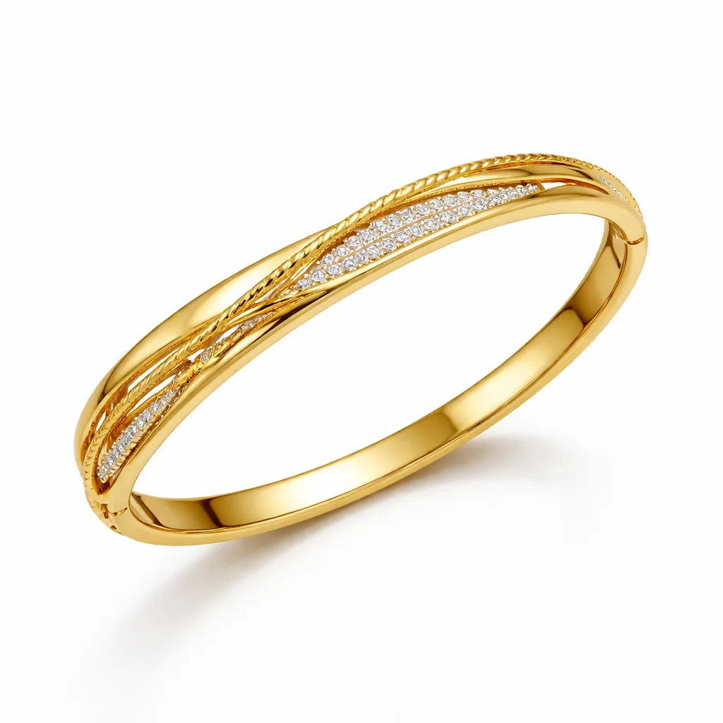 Modern Gold Bracelet